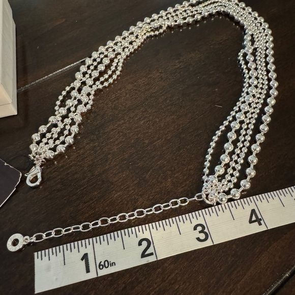 Anne Klein Multi Strand Necklace - Picture 5 of 7